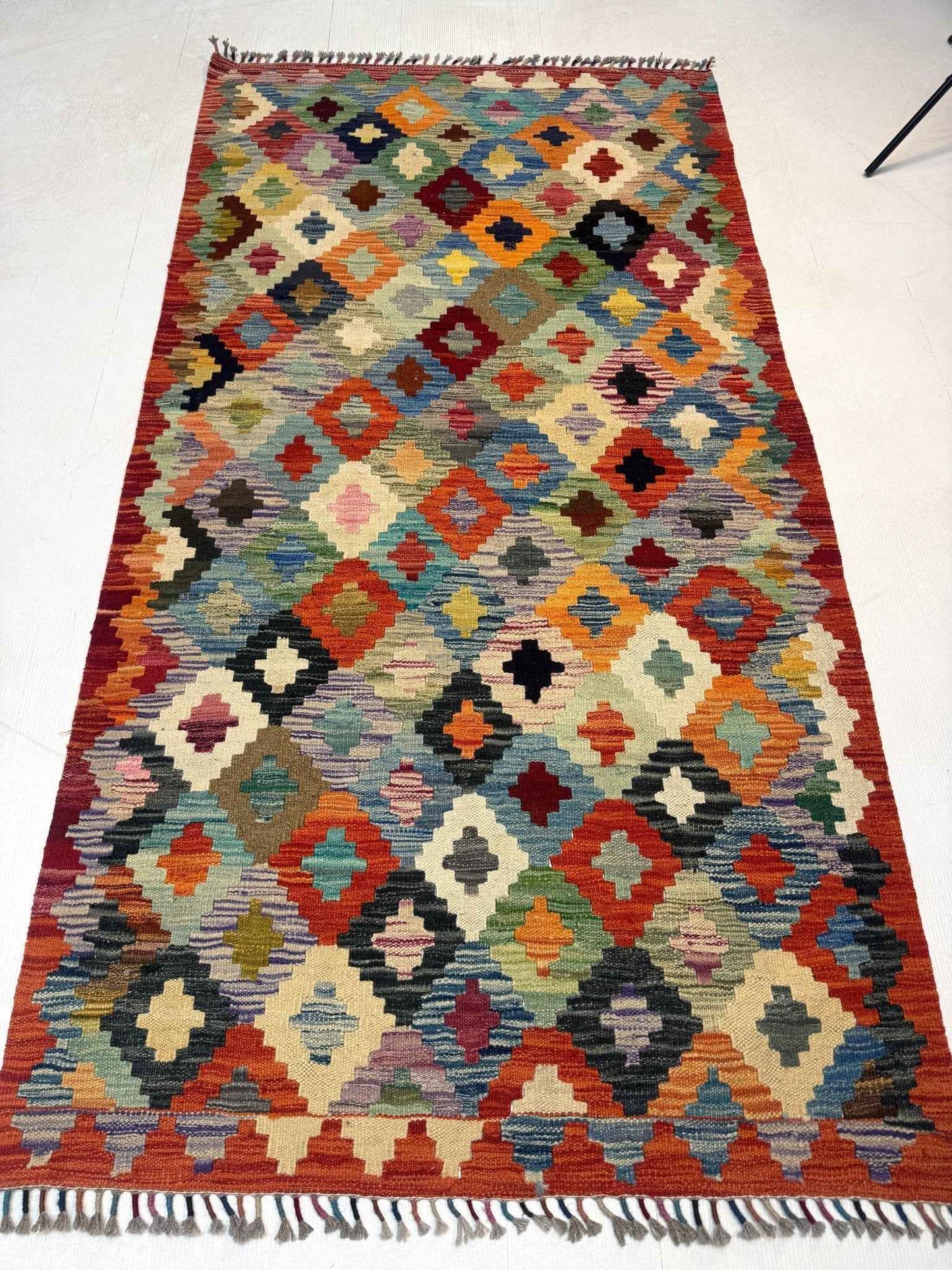 Afghan Maimana Kilim Rug | 3' 5" x 6' 8"