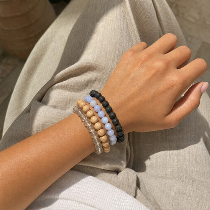 Agate Blue Lace Bracelet