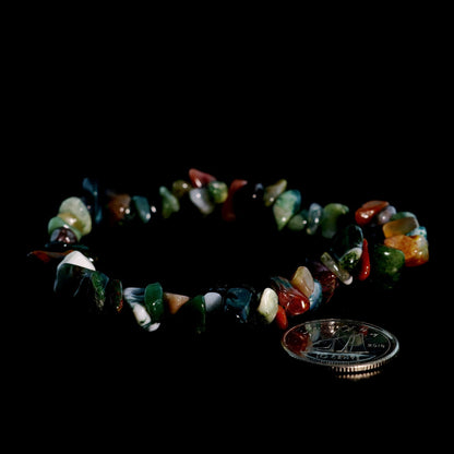 Agate India Chip Bracelet
