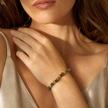Agate India Chip Bracelet