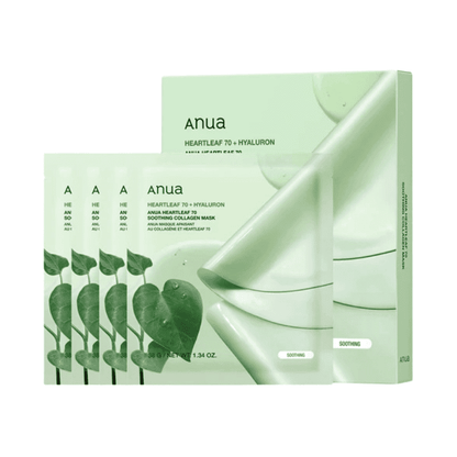Anua Heartleaf 70 Soothing Collagen Mask 38g