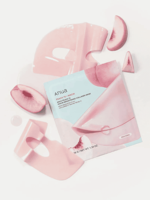 Anua Peach 70 Niacin Brightening Collagen Mask 38g