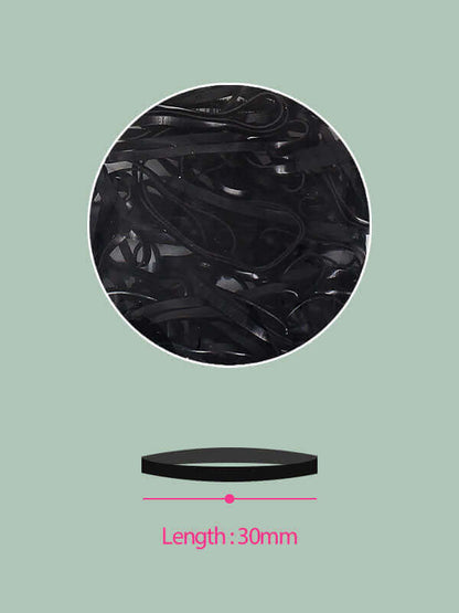 Belotty Elastic Hair Tie Black