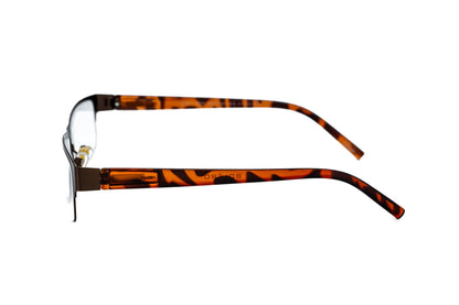 Alaric – Half-Rim Rectangular Readers | Bolero Eyewear