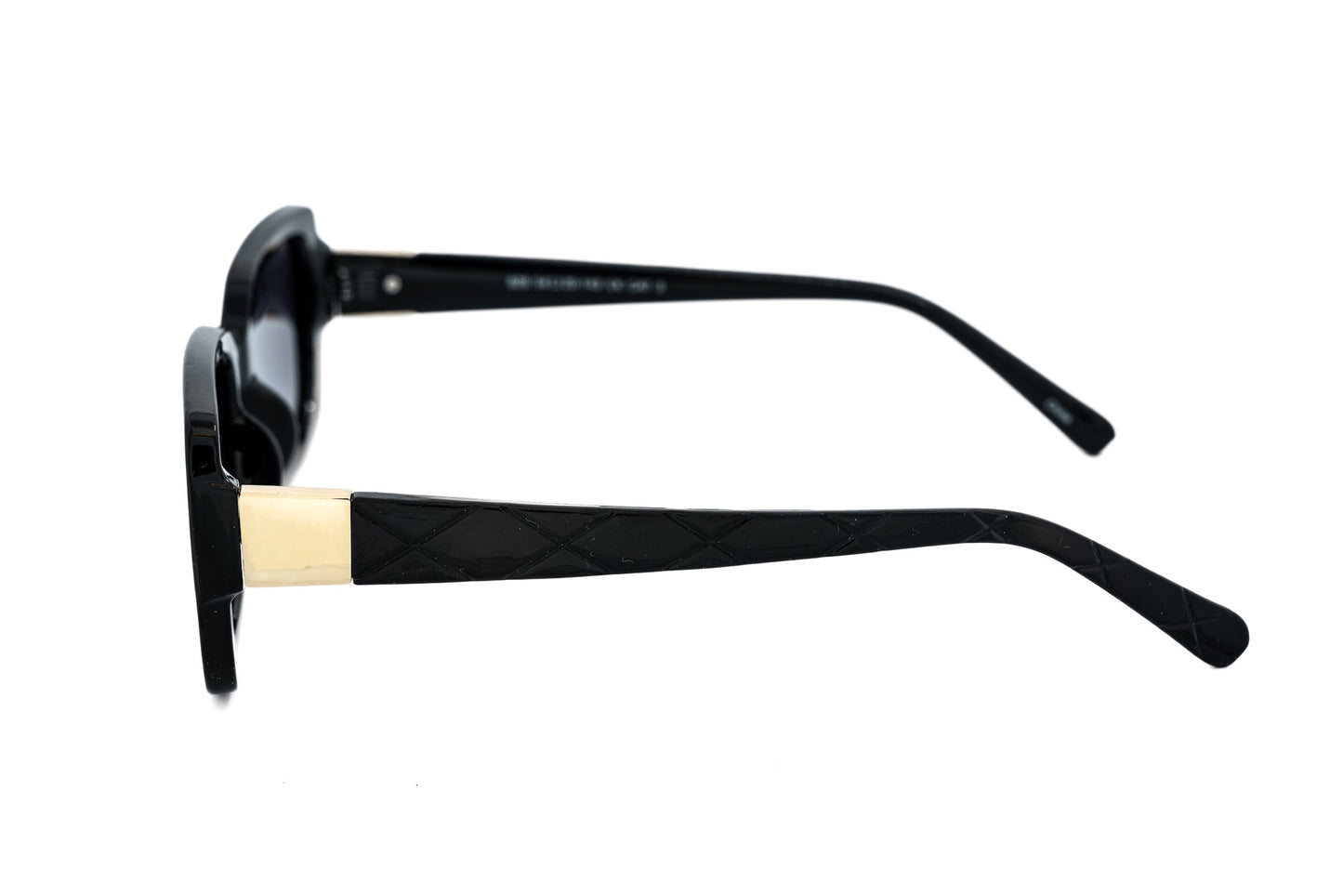 Odette – Quilted Rectangular Polarized Sunglasses | Bolero Eyewear