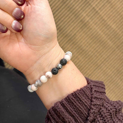 JASPE | Bracelet diffuseur en pierres naturelles