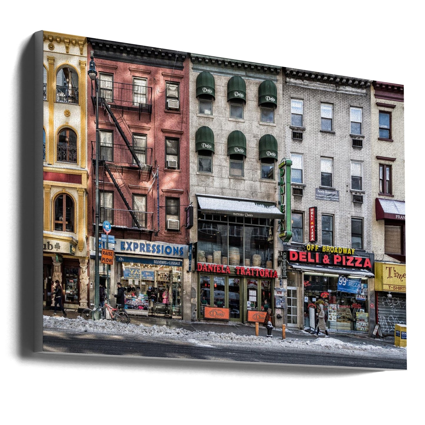 Wandkunst Ein kalter Tag in NY