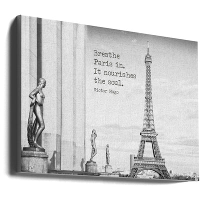 Wandbild Atme Paris ein