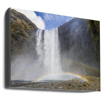 Wandbild ISLAND Skogafoss