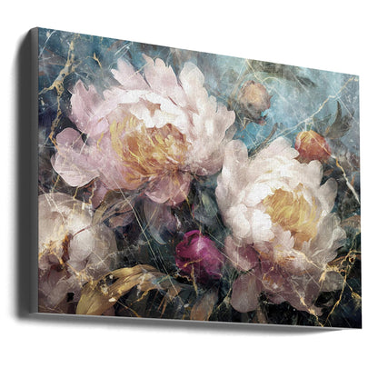 Wandbild Blumen Blumenkunst Illustration Wandkunst 015