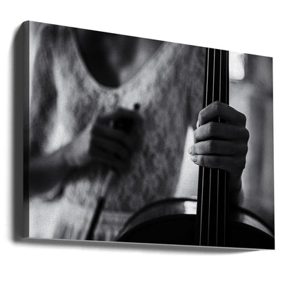 Wandkunst-Pause für das Cello