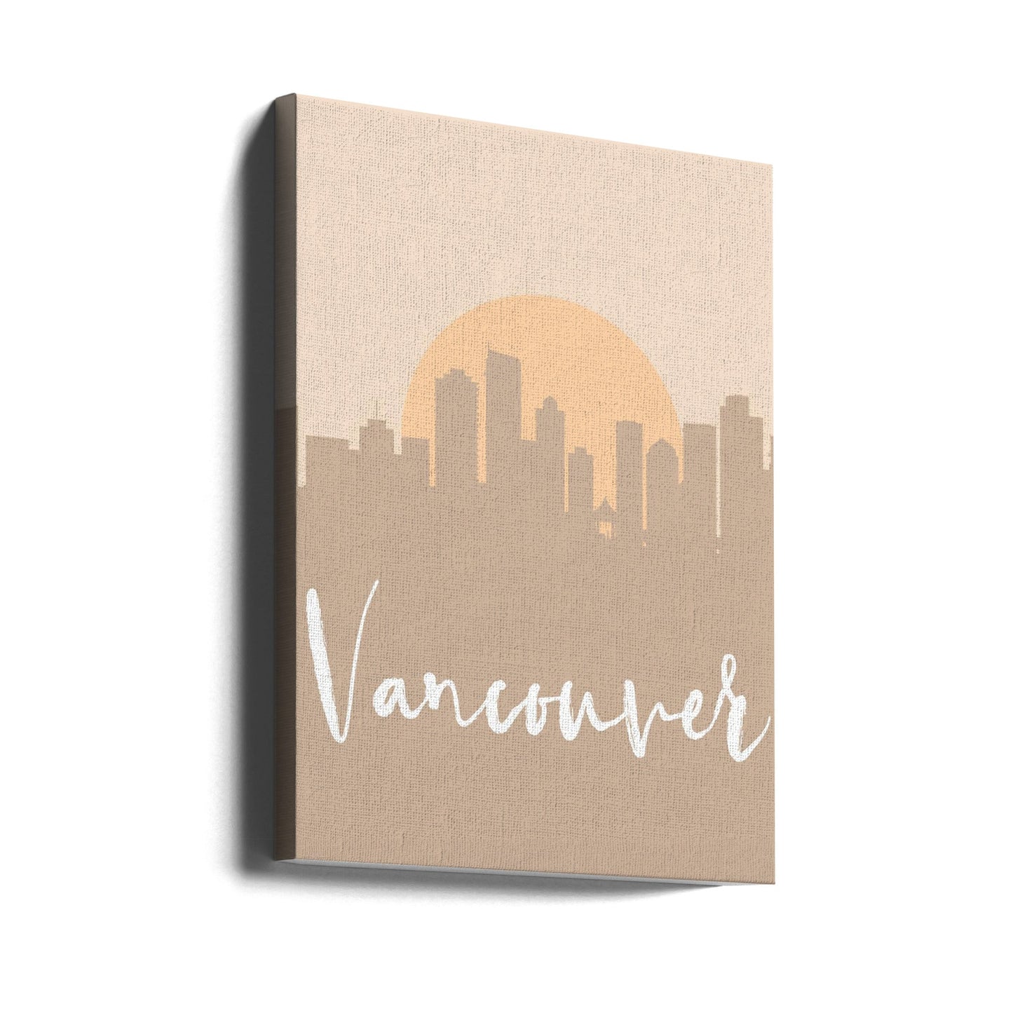 Wandbild Skyline Erdtöne 2 90