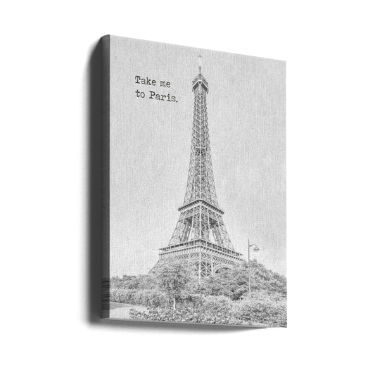 Wall art Take me to Paris