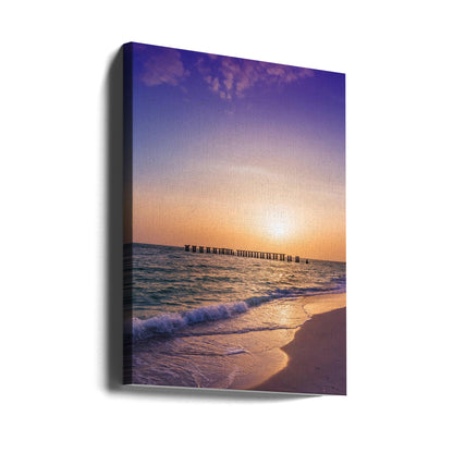 Wandkunst Gasparilla Island Sonnenuntergang