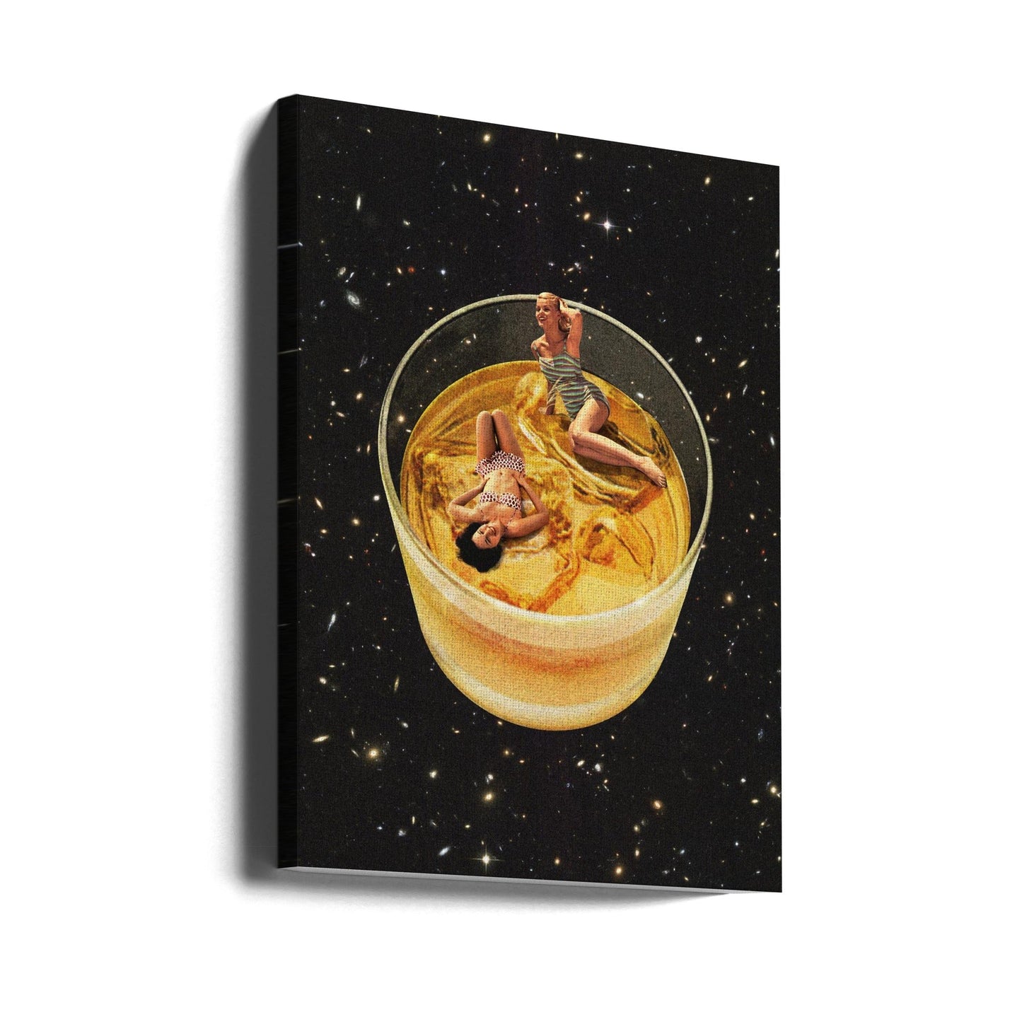 Wall art Whisky besties - On the rocks