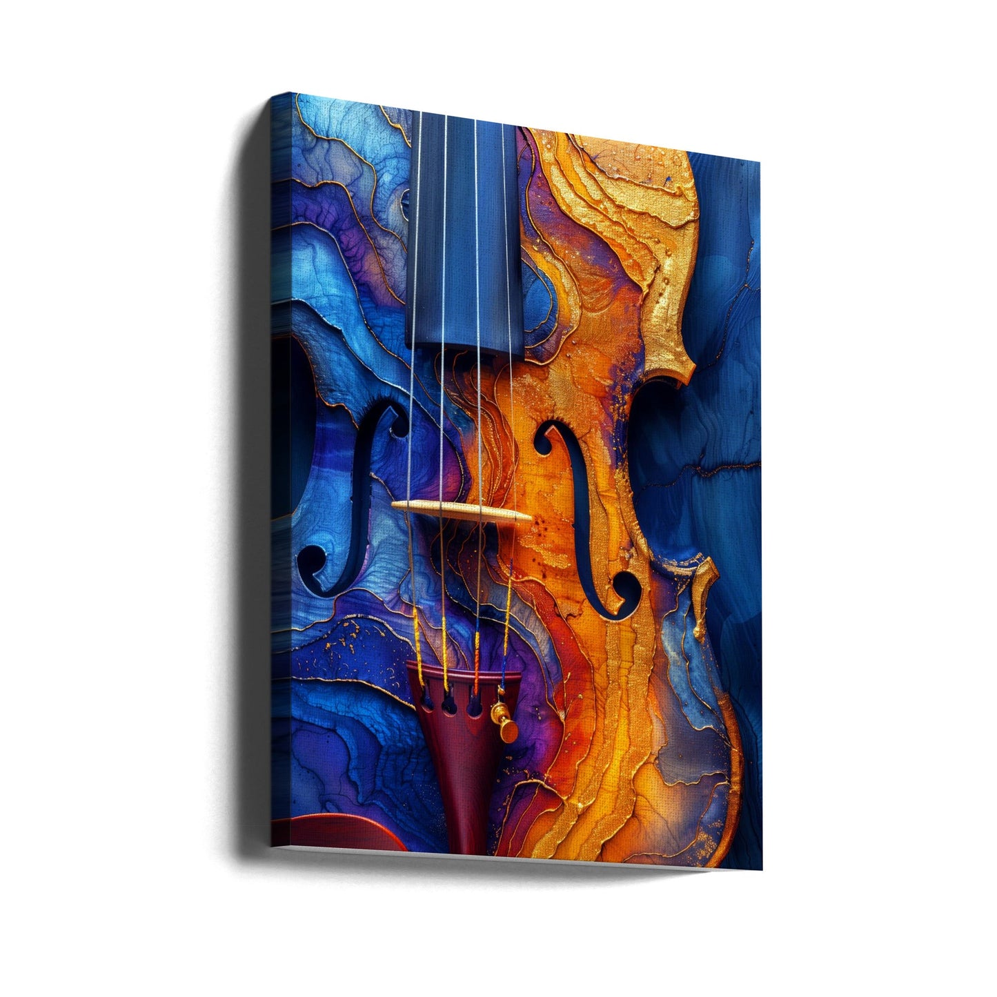Leinwandbild Wandbild Musik Violine 2