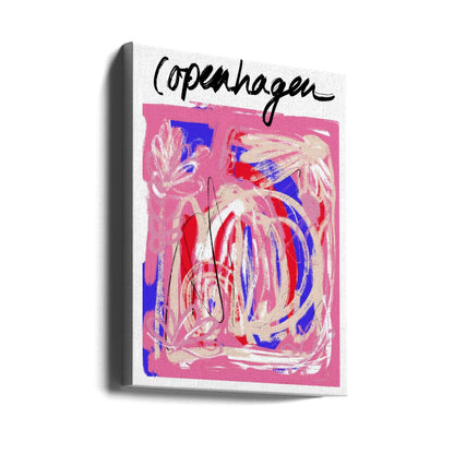 Wall art Copenhagenabstract5 Size24x36