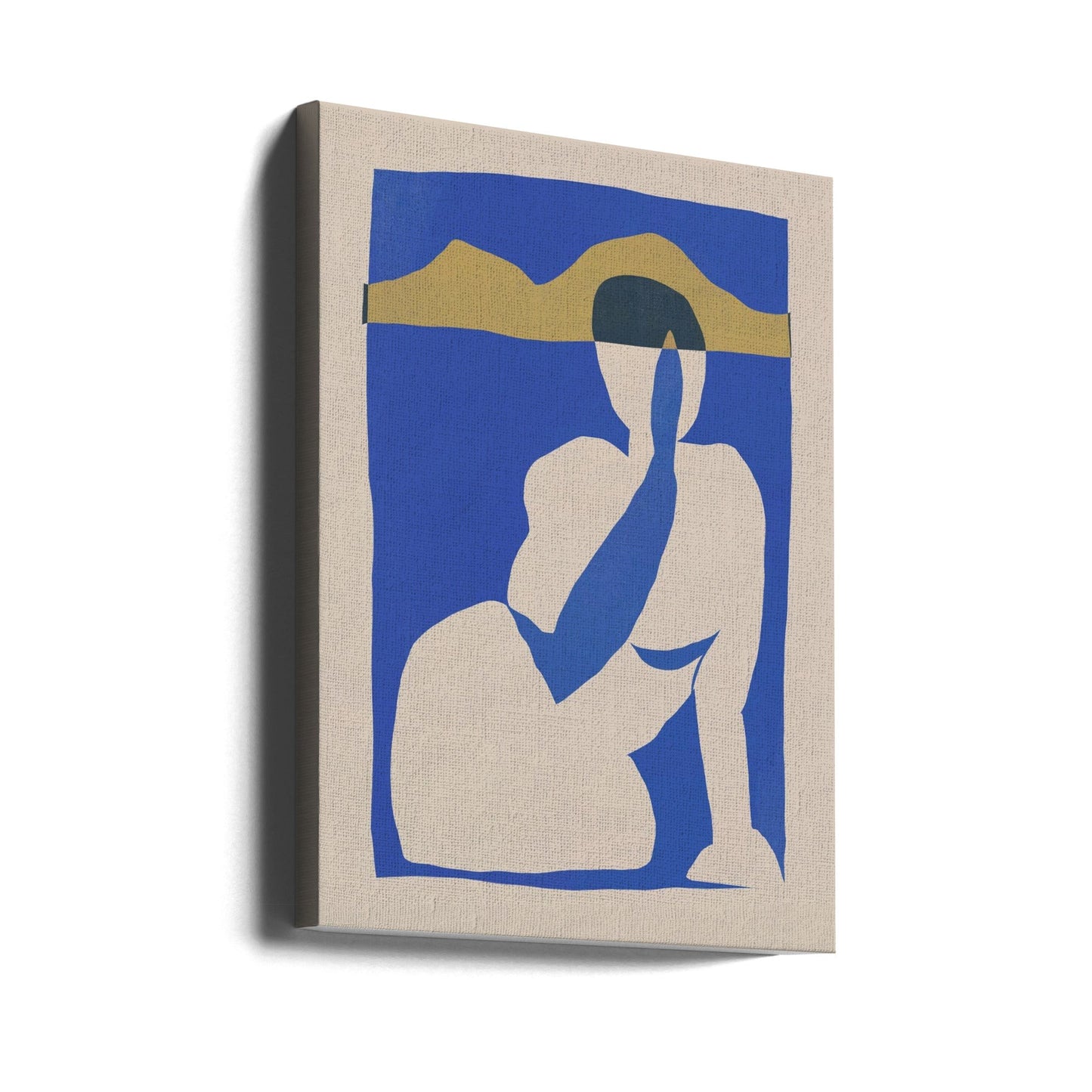 Wandkunst Muse ausgeschnitten