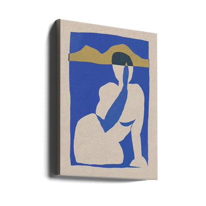 Wandkunst Muse ausgeschnitten