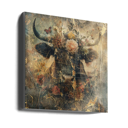 Wandbild Floral Tiere Vintage Kunst Illustration 10