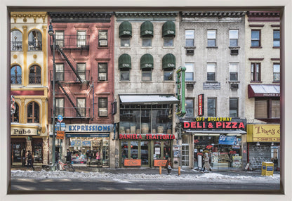 Wandkunst Ein kalter Tag in NY