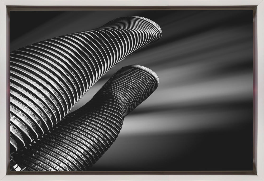 Wandbild Twisted Towers
