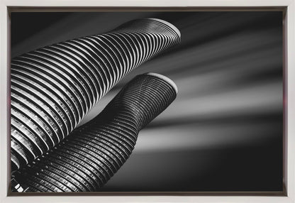 Wandbild Twisted Towers
