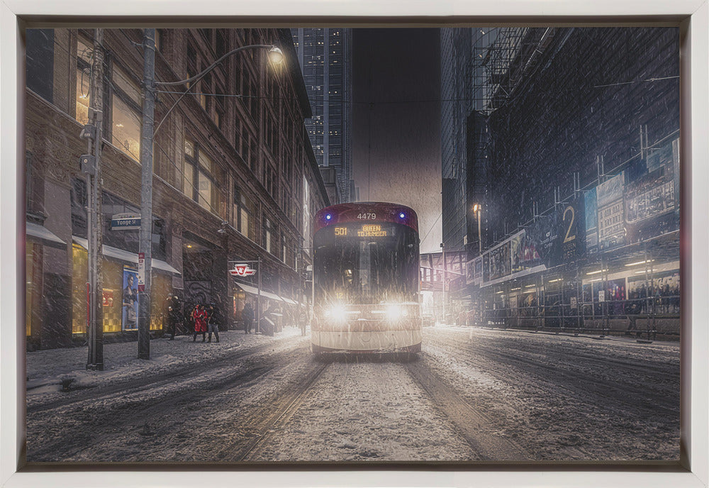 Wandbild Winterzeit