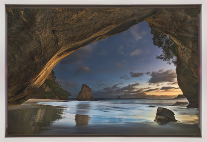 Wandbild Cathedral Cove