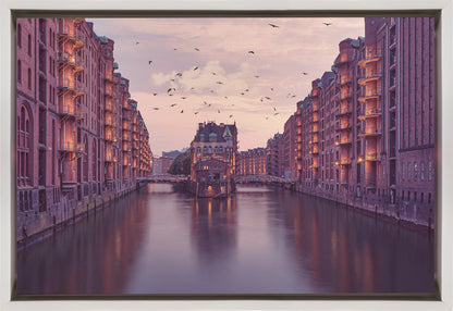 Wandbild – Stadt der Lagerhäuser