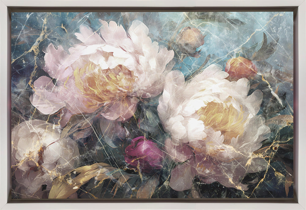 Wandbild Blumen Blumenkunst Illustration Wandkunst 015