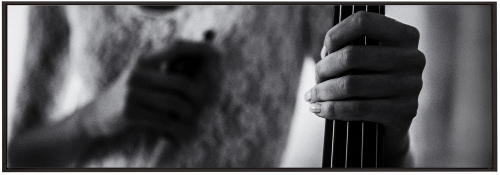 Wandkunst-Pause für das Cello