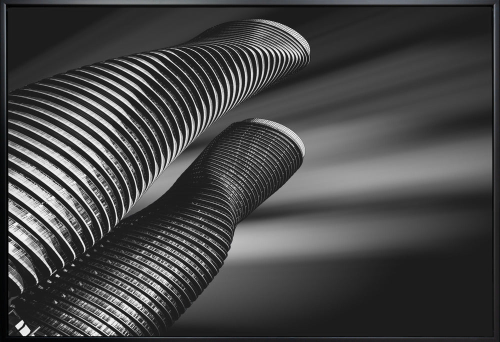 Wandbild Twisted Towers
