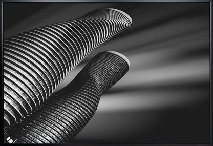 Wandbild Twisted Towers