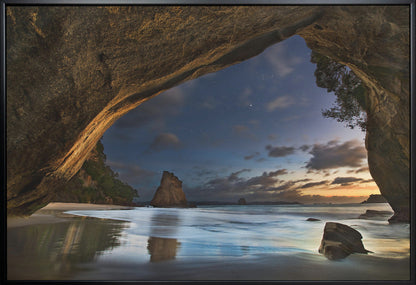Wandbild Cathedral Cove