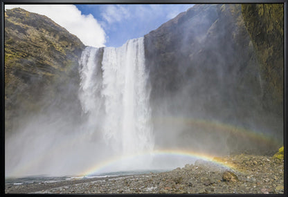 Wandbild ISLAND Skogafoss