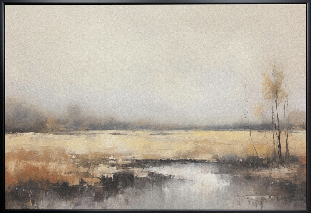 Wandbild Horizontal Abstrakt Landschaft 3