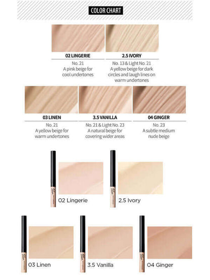 Clio Kill Cover Airy-Fit Concealer 3g