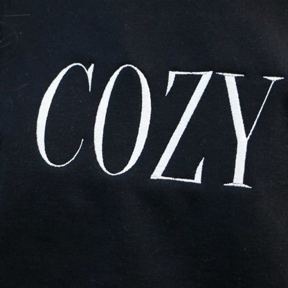 Crewneck "Cozy" brodé