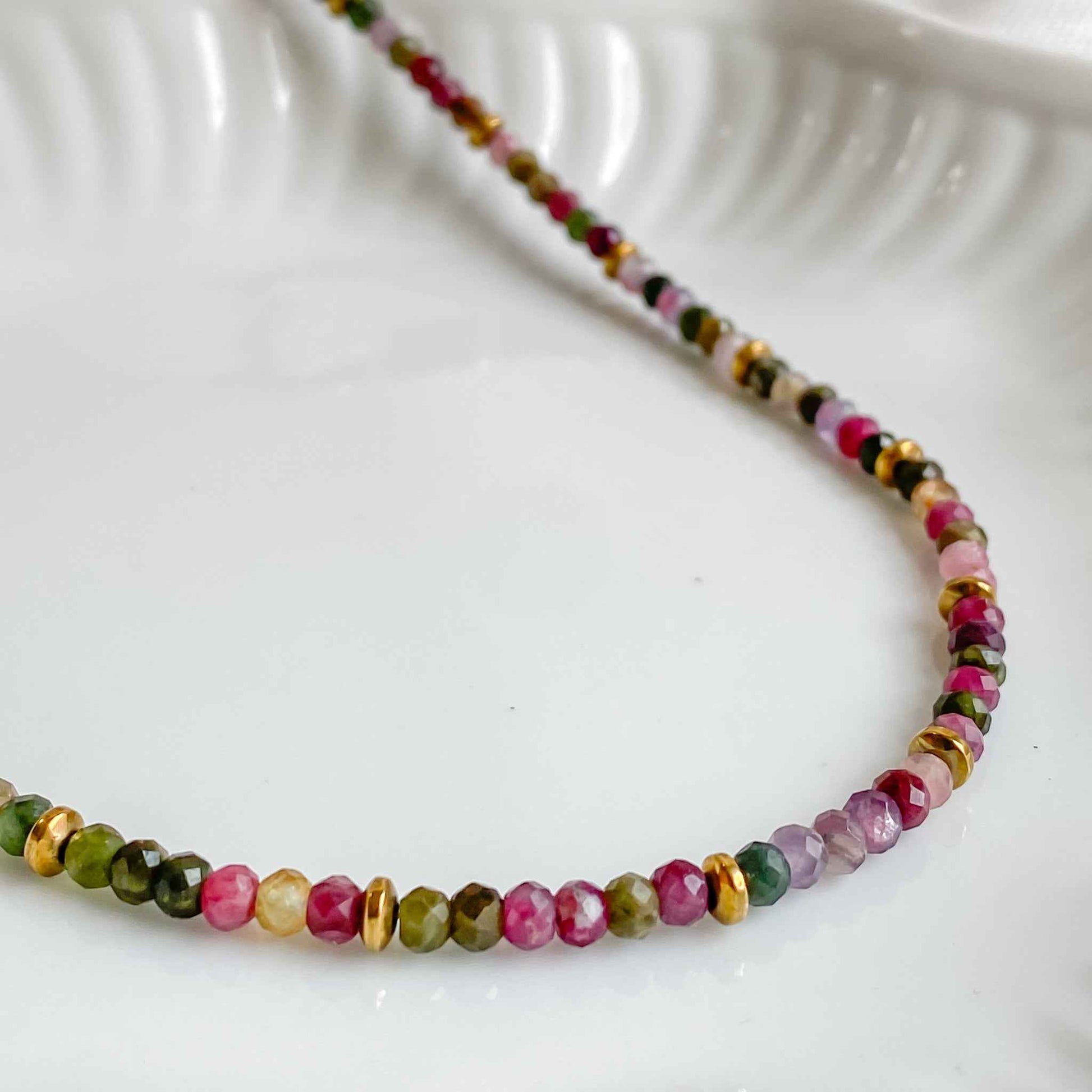Collier en tourmaline et hématite | IRIS