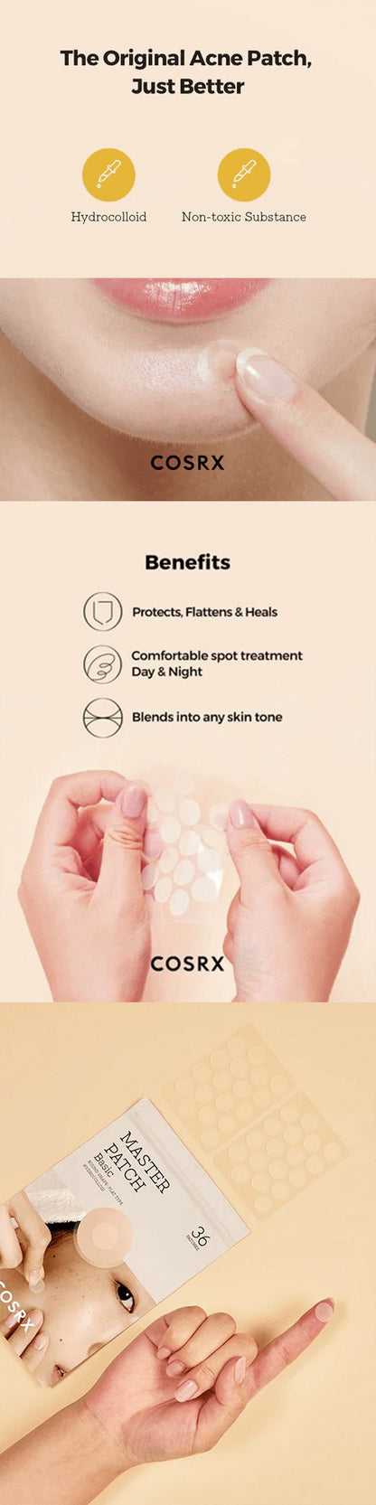 COSRX Master Patch Basic 36pcs