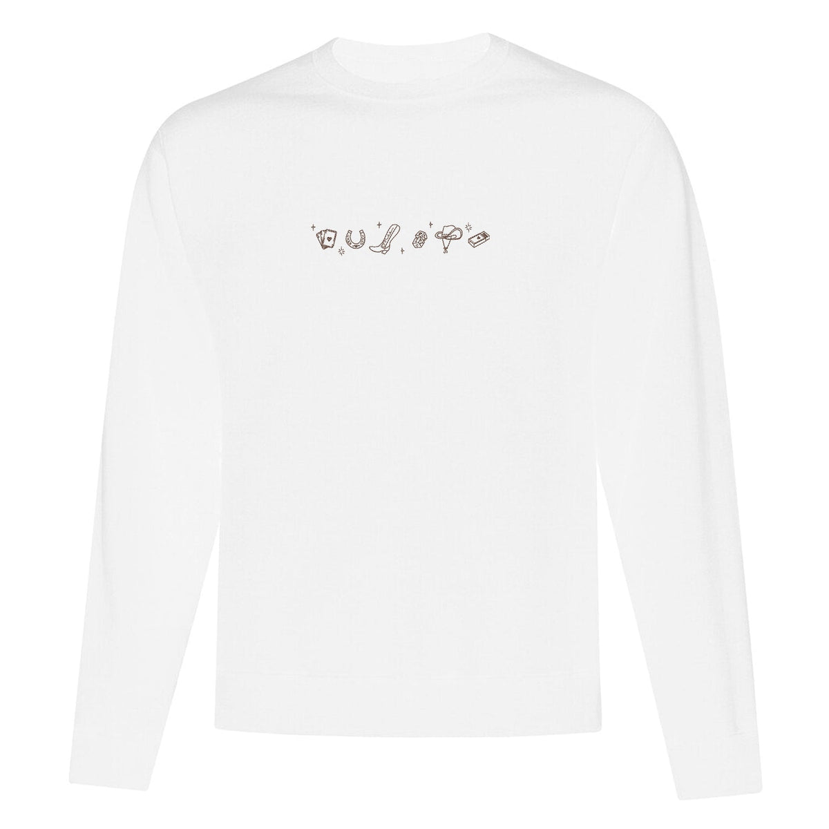 Crewneck Soft Cowgirl brodé