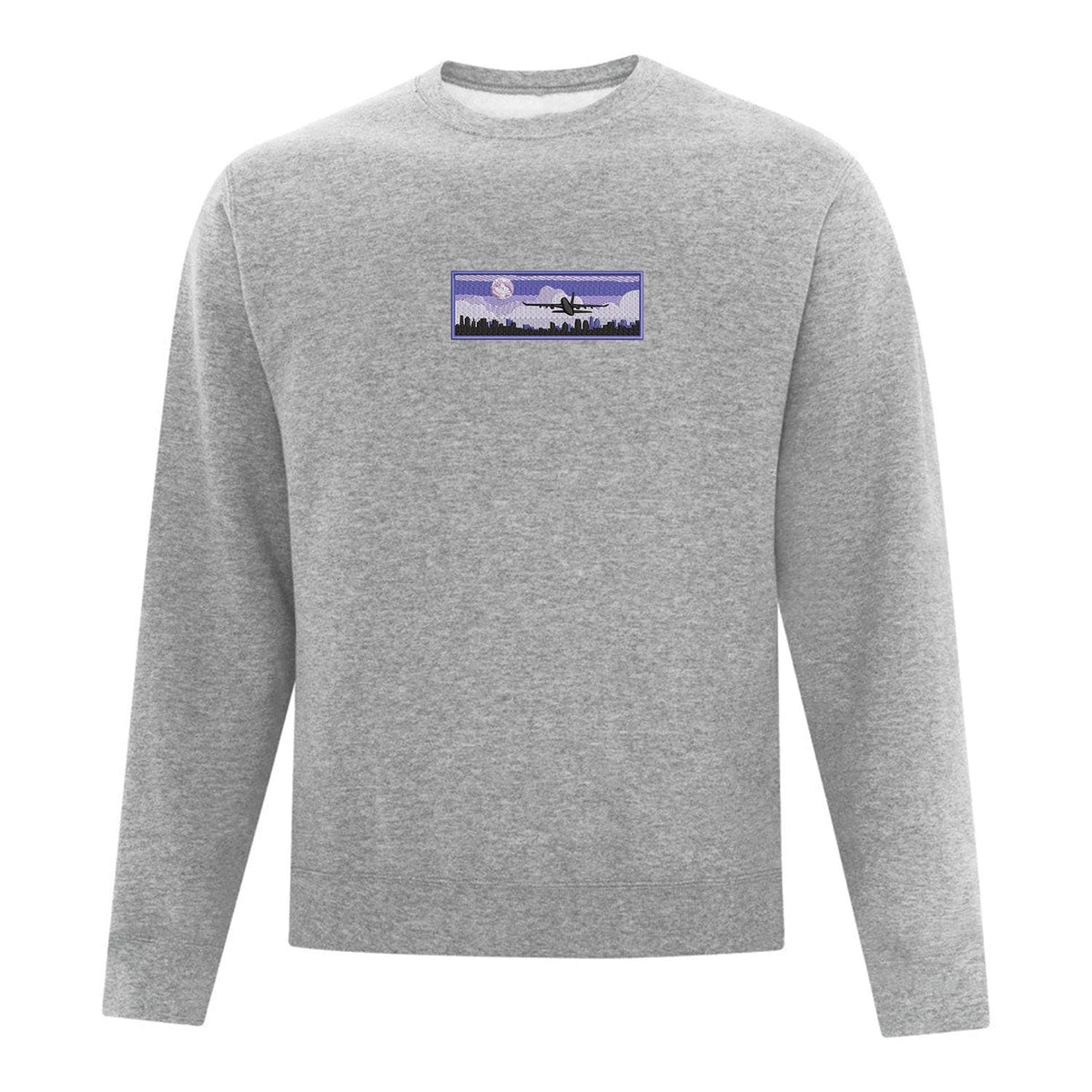 Crewneck Avion brodé