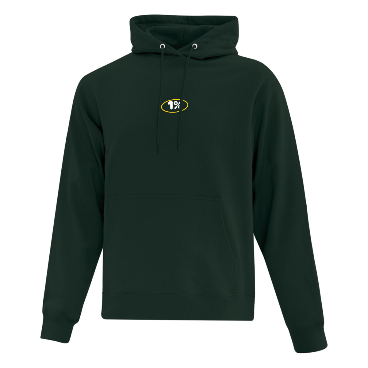 Hoodie "1% Better Everyday" brodé & imprimé
