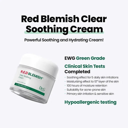 Dr.G Red Blemish Clear Soothing Cream 70ml