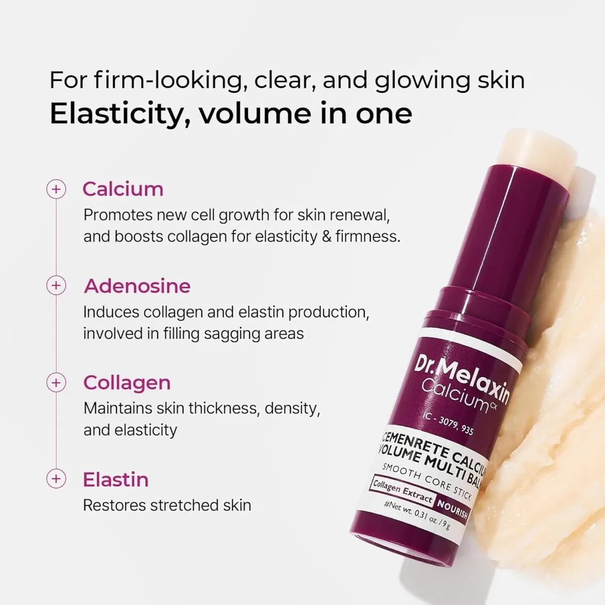 Dr.Melaxin Cemenrete Calcium Volume Multi Balm 9g