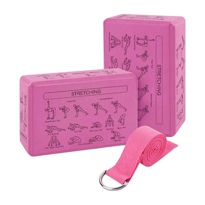 Wholesale EVA Yoga Block & Stretch Band Set – Yoga & Dance Training Accessories