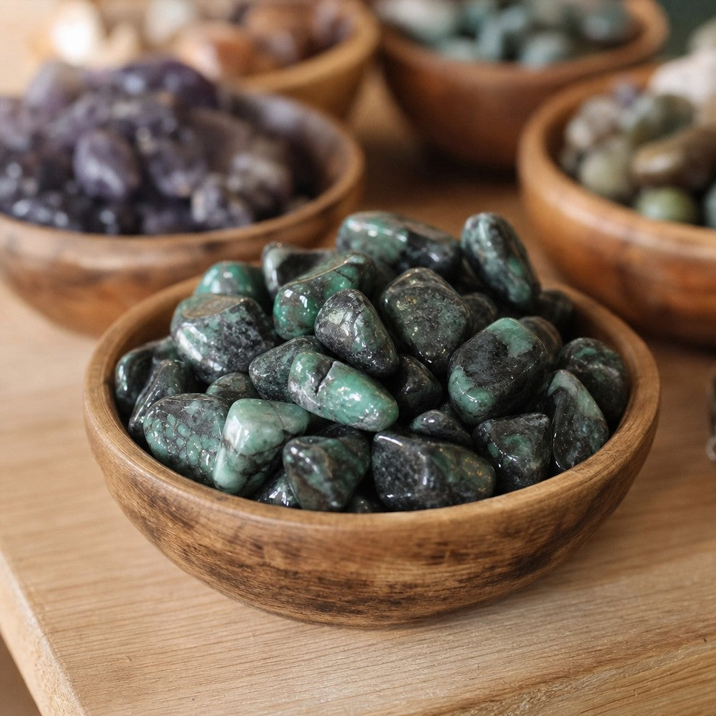 Emerald A Tumbled Stones