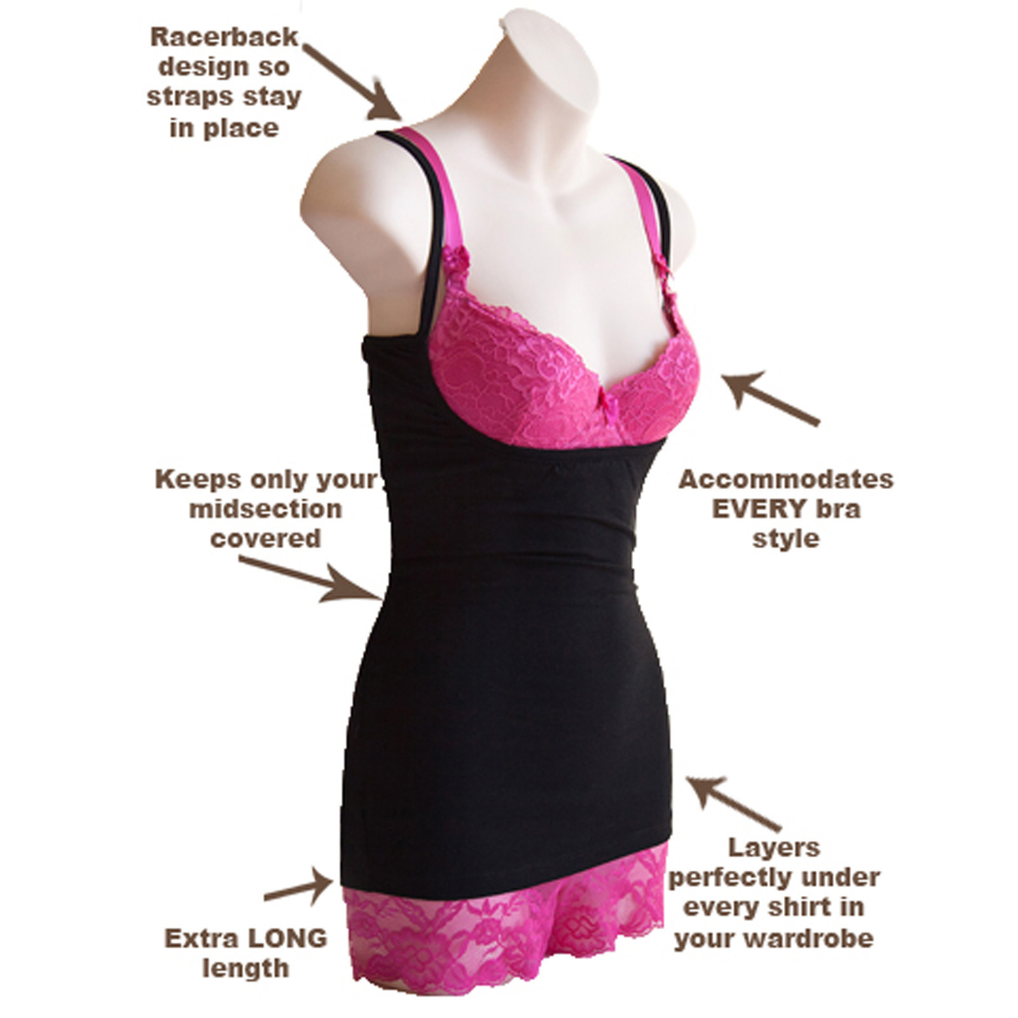 Bamboo Nursing Tank Tops - Lily White 2-pack  (made in Canada)