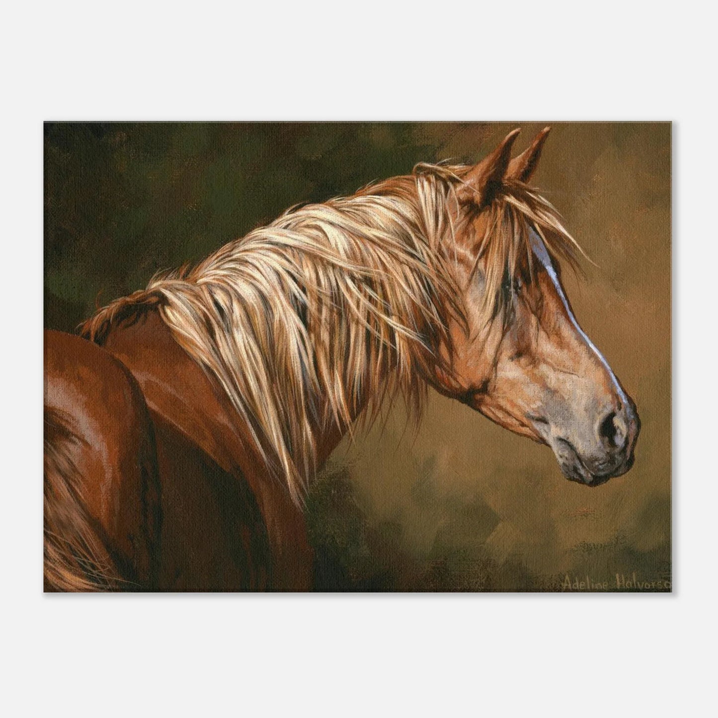 Leinwandbild „Windy“ – Naturinspirierte Kunst